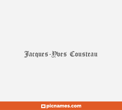 Jacques-Yves Cousteau